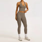 2/3PCS Yoga Set Women Gym Long Sleeve Sports Suits Fitness Bra Crop Top Workout Clothes Female Solid Seamless Legging Sportswear