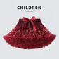 Children's Skirt Baby Girls Tutu Skirt Fluffy Children Ballet Kids Pettiskirt Baby Girl Skirts Princess Tulle Party Dance Skirts