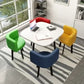 Nordic Round Dining Tables Set for Dining Room Furniture Kitchen Dining Table Set with 4 Chairs Home  Light Luxury Center Tables