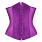 Sapubonva Corset Underbust Waist Cincher Workout Shape Body Belt Shapewear Corsets and Bustiers Lingerie Plus Size Women Gothic
