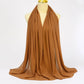Muslim Chiffon Hijabs For Woman Long Solid Color Head Wrap For Women Shawls Scarves Ladies Muslim Veil Hijab