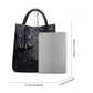 Ladies' fashionable and elegant camellia tote bag with large capacity and multiple compartments, vintage shoulder bag