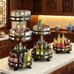 360° Rotatable Kitchen Storage Rack, Spice Organizer Turntable, Clean Storage Rack for Kitchen Accessories
