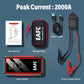Power Bank 2000A/600A 12V Car Battery Jump Starter Portable Charger Petrol Diesel Auto Starting Device Booster Emergency Starter