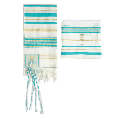 Tallit Prayer Shawl – 52 × 180 cm