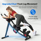 MERACH Ab Machine, Adjustable Ab Trainer Machine, AB Workout Equipment For Home Gym, Independent Dual Tracks For Mountain Climber, Foldable For Home Exercise, Load Capacity 440 LBS