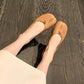 Women's Round Toe Split Toe Tabi Shoes INS Style Flats Female Shallow Loafers Soft Soled Ballet Shoes Ladies Single Shoes