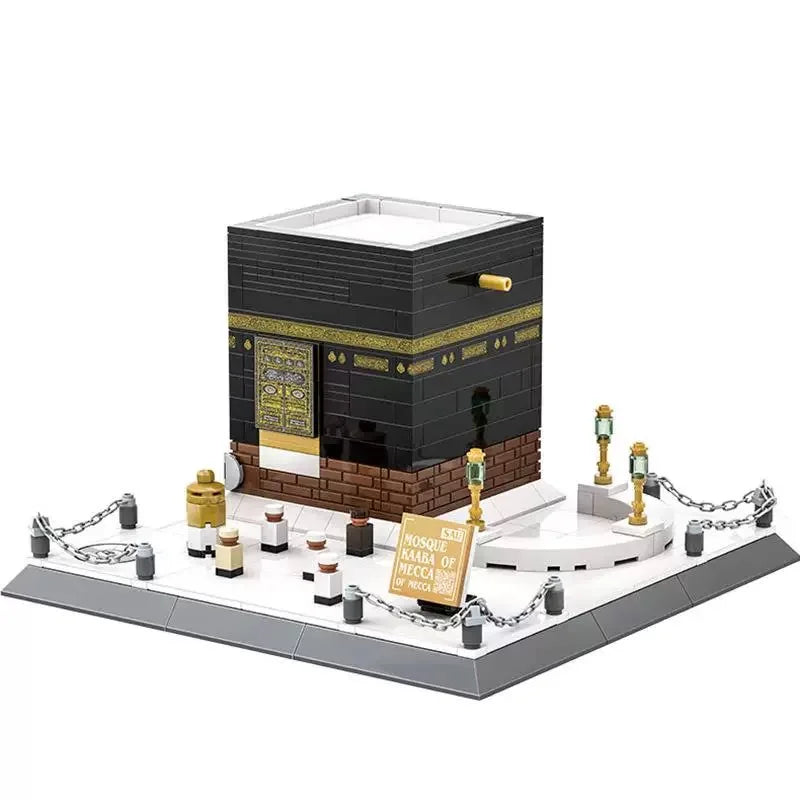 Luxury World Building Model 446 Pieces Plastic Set - Kaaba of Mecca - Educational Assembly Toy - Adult Toy - Gift