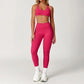2 Pieces Sportswear Women Yoga Set Gym Clothes Sportswear Yoga Suits Fitness Set Tracksuits Sports Bra Gym High Waist Leggings