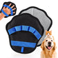 Deshedding Pet Hair Remover Glove Massage Function Effective Grooming Glove Gentle 5 Finger Grooming Mittens Shedding Season