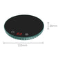 Mug Cup Warmer Coffee Milk Tea Water Cup Heating Electric Touch Pad Temperature Adjustable Hot Tea Maker Heater Warmer EU Plug