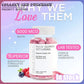 Hair Vitamin Gummies for Women with Biotin Vitamin C, E, Zinc Berry Flavor Supplement for Hair Growth and Nail Care