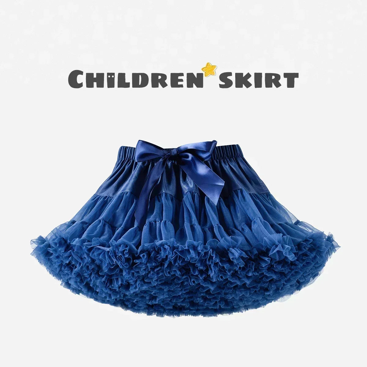 Children's Skirt Baby Girls Tutu Skirt Fluffy Children Ballet Kids Pettiskirt Baby Girl Skirts Princess Tulle Party Dance Skirts