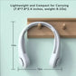 New Arrival Bladeless Hanging Neck Fan 3 Adjustable Speed USB Recharge Mini Portable Air Cooler Long Battery Life Outdoor Gym Su