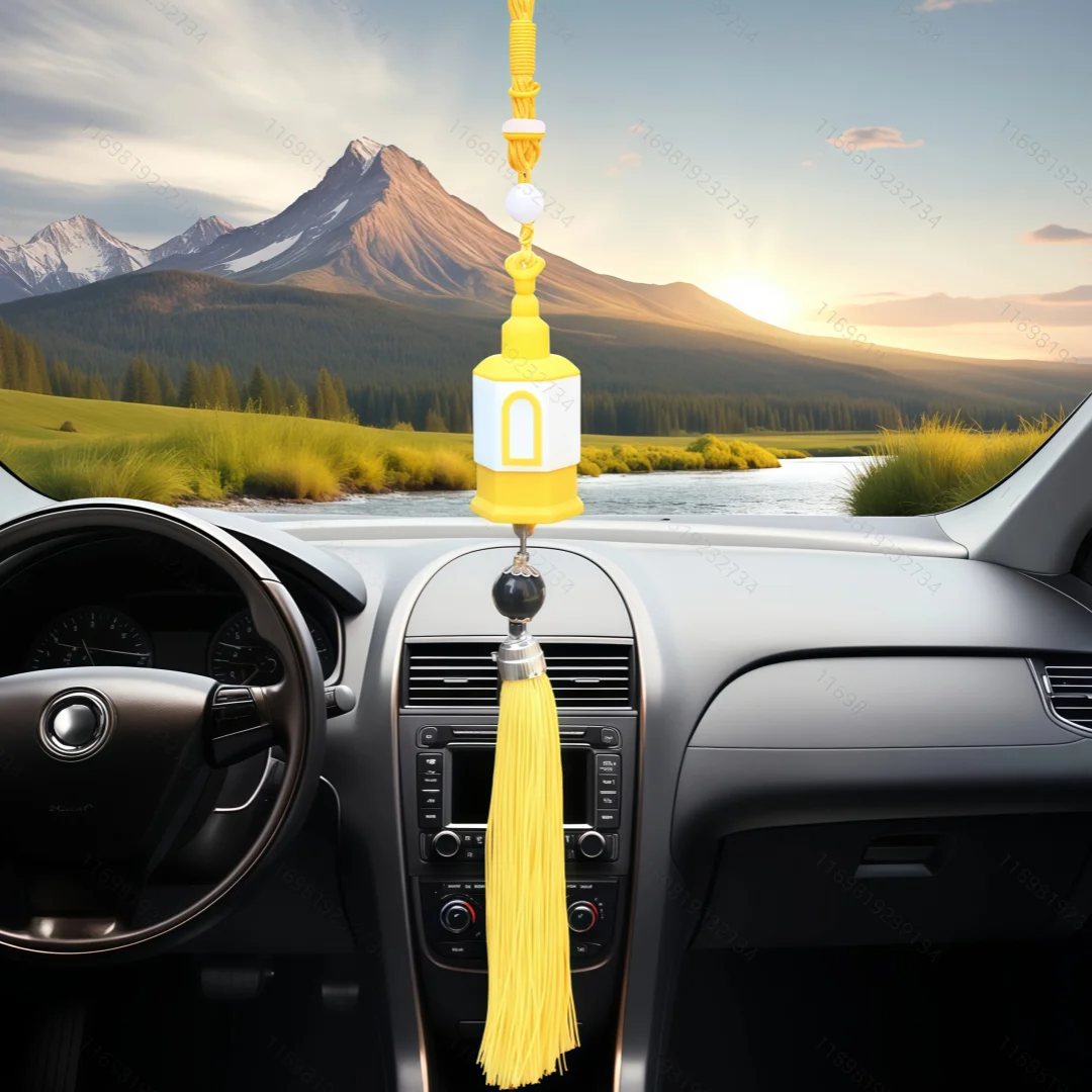 Islam Car Rear Mirror Hangers Ramadan Eid Muslim Car Décor Hanging Charm Decor Interior Accessories