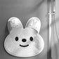 Rabbit Anti Slip Bath Mat Circular Massage Design Back Suction Cup Scrubber Foot Back Shower Anti Fall Device Bathroom Supplies