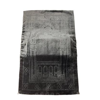 Prayer Rug Living Room Prayer Mat 70*110cm Muslim Islamic Prayer Rug, Carpet Mat, Kneeling Poly Mat with Vintage Pattern, Tassel