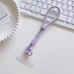 Universal Adjustable Mobile Phone Lanyard Short Wrist Strap with Self-locking Anti-drop Design Durable Polyester Phone Strap