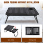 Laptop Desk,Laptop Bed Table with Foldable Legs & Cup Slot,Height and Angle Adjustable reading Holder Notebook Stand Book Holder