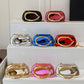 Fashion Elegant Acrylic Box Shaped Crossbody Bags Women Evening Bags Party Cute Handbag Wedding Mini Wallet Banquet Clutch Bag
