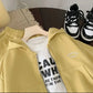 High Quality Children's Composite Cotton Set 2026 Spring Autumn New Korean Girl Boys Letter Baby Casual Hooded Sports 2pcs Set