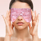 Natural Rose Quartz Eye Mask Massager Jade Relax Sleep Massage Tools Care Stone Face Cooling Sleep Mask
