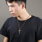 Premium Cross Necklace for Women 18k Gold Plated Trendy Gold Cross Pendant Chain for Girls Crucifix Necklace for Women Girls