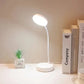3-Level Dimmable Wireless LED Desk Lamp, Plug-in Powered Touch Control Table Lamp. Portable Night Light for Bedroom, Study Room,