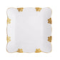 European Ceramic Phnom Penh Western-style Steak Plate Dining Room Characteristic Quadrilateral Tableware Household Dessert Plate