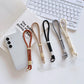 Universal Adjustable Mobile Phone Lanyard Short Wrist Strap with Self-locking Anti-drop Design Durable Polyester Phone Strap