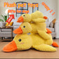1/3PCS Things For Dogs Accessories Dog Supplies Calming Duck Squeaky Plush Toy Luxury Sleep Aid Durable Puppy Companion Pet