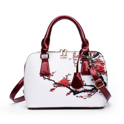 Hisuely Hot Sale Designer Printed Bags for Women Ladies Shopper Bag Shell Elegant Floral Shoulder Handbags
