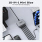 330W GaN USB C Charger, 100W PD3.0 PPS Fast Charging Station with 4-Port (3x USB-C, 1x USB-A). Compact Desktop Power Adapter for