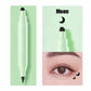 2 in 1 Black Eyeliner Stamp Waterproof Sweat-proof Dual-ended Liquid Eyeliner Quick Dry Easy Applying Eyeliner Pen Lazy Makeup