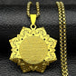 Hebrew Star of David Pendant Necklace for Women Men Stainless Steel Gold Silver Color Jewish Bless Male Chain Jewelry