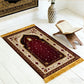 VIKAMA Crescent Moon Arch Islamic Prayer Rug Soft Comfortable Lightweight Foldable Prayer Mat for Muslim Worship
