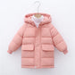 Kids Down Long Outerwear Winter Autumn Teen Cotton Clothes Boys Girls Cotton-Padded Parka Coats Big Children Thicken Warm Jacket