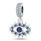 Hot Sales 925 Sterling Silver Charms Beads Devil's Eye Fatima's Hand Cross Beads Fit Original Bracelet Women DIY Jewelry Gifts