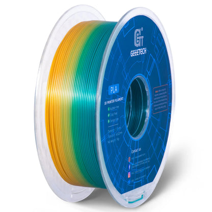 Geeetech 3d printer Filament PLA PETG Plastic 1kg 1.75mm,Tangle-Free, 3d printing wire materials, black, white, vacuum packaging