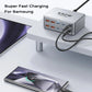 330W GaN USB C Charger, 100W PD3.0 PPS Fast Charging Station with 4-Port (3x USB-C, 1x USB-A). Compact Desktop Power Adapter for
