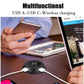 Multifunctional 3-in-1 30W Fast Wireless Charger Pop-up Desktop Embedded Quick Wireless Charger With USB Port For Smartphone