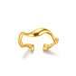 316L Stainless Steel Rings for Women Gold Color Never Fade Luxury Classic rings wedding couple rings Jewelry Free Shipping