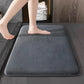 Super absorbent floor mat, super absorbent bath mat, super anti slip coral velvet bathroom floor mat, door mat