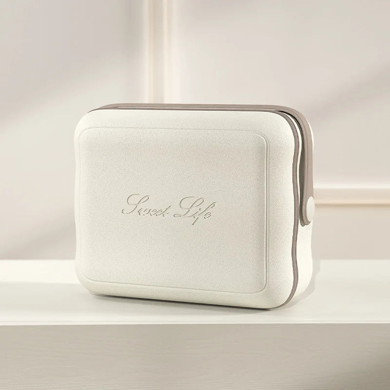 LED Cosmetic Case with Lights and Mirror Cosmetic Bag Large Capacity Premium Feeling Cosmetic Bag Luxury Makeup Bag Case