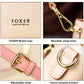 FOXER Split Leather Women Shoulder Bag Elegant Handbag 2025 Autumn Winter Female Large Tote Bag Luxury Design Crossbody Purse