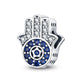 Hot Sales 925 Sterling Silver Charms Beads Devil's Eye Fatima's Hand Cross Beads Fit Original Bracelet Women DIY Jewelry Gifts
