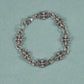 Fashion Punk Gothic Jewelry Retro Cross Link Chain Bracelet Personalized Accessory For Men Women Halloween Party Present