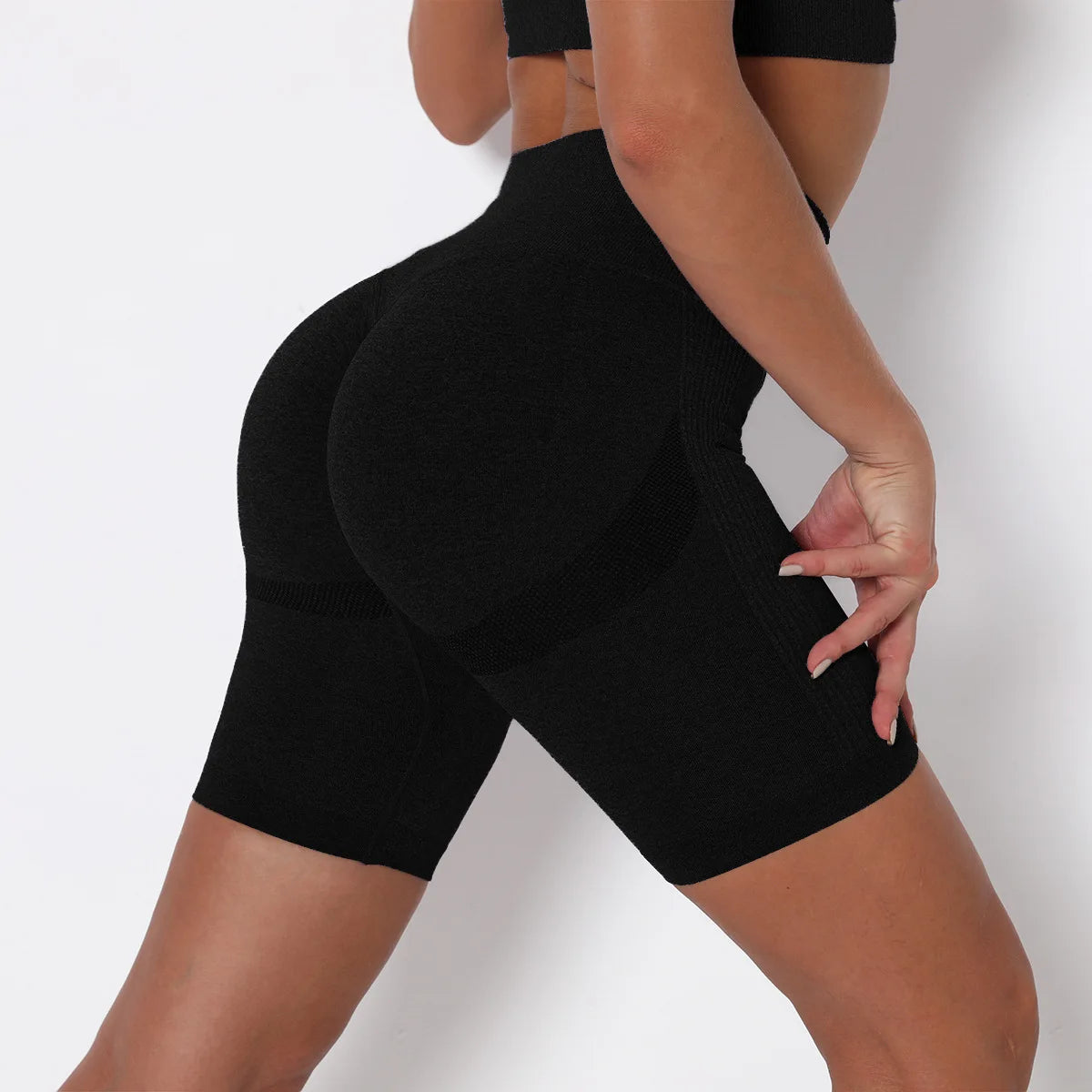 Solid Color seamless gym Yoga Set Legging +sport bra+short+long sleeves Tracksuit  Women Gym Suit Comprehensive Training Jogging