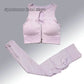 Yoga Suit High Waist Leggings Running Training Tights Sports Outfits Long Sleeve Crop Top Bra Seamless Fitenss Set Fitness Wear