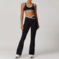 Yoga Set 2 Pieces Workout Outfits Fitness Sportswear Gym Tracksuit High Waist Leggings Sports Bra Athletic Wear Women Clothes